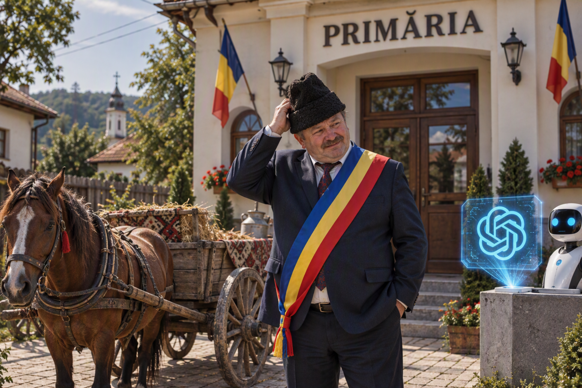 Un anteprenor tech român vrea să ducă AI-ul în primării Rămâne de văzut cine îi explică primarului cum se pornește calculatorul